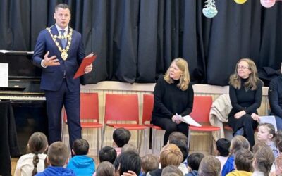 The Mayor of Galway City visits our school!