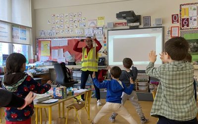 A visit from Diane from the Road Safety Authority